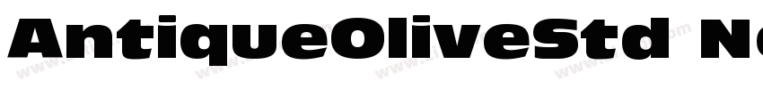 AntiqueOliveStd Nord字体转换